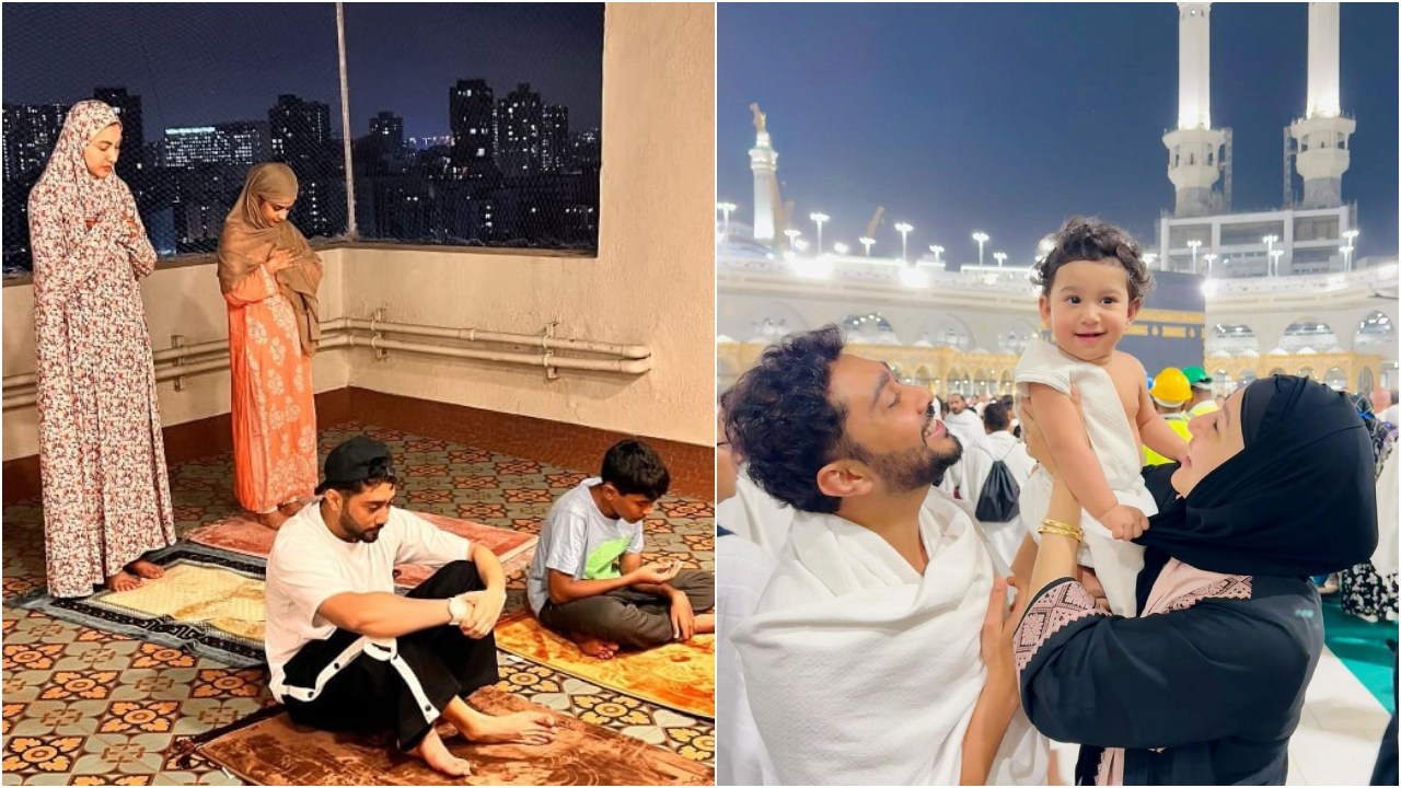 गौहर खान और जैद दरबार ने भी सभी को ईद की मुबारक देते हुए फोटो शेयर की है. हाल ही में जैद और गौहर ने अपने बेटे की फोटो सोशल मीडिया पर शेयर की थी.