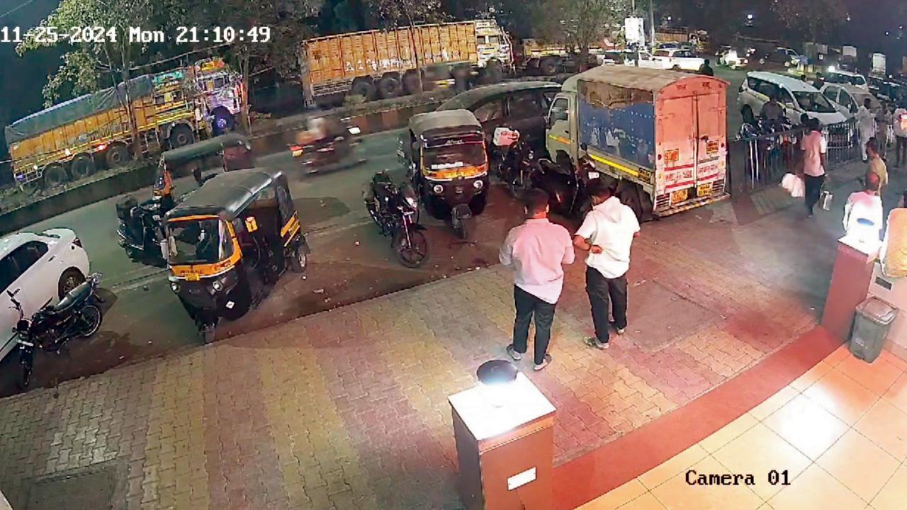 APMC માર્કેટની બહાર આરોપીઓ CCTV કૅમેરાનાં ફુટેજમાં ભાગતા દેખાયા હતા