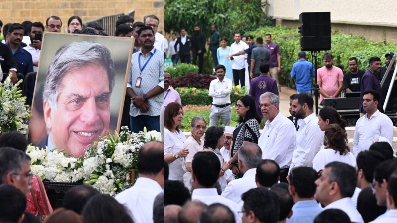 Ratan Tata News: રતન તાતાને ભાવભીની શ્રદ્ધાંજલિ આપવા ઊમટ્યાં લોકો, જુઓ તસવીરો