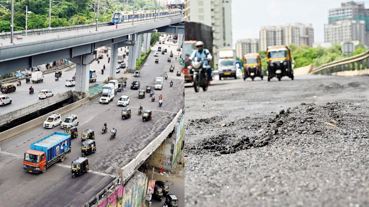 હાઇવેના બ્લૅક-સ્પૉટ પર બનાવવામાં આવેલો બ્રિજ ખુલ્લો મૂક્યો એના બીજા જ દિવસે ખાડા પડી ગયા