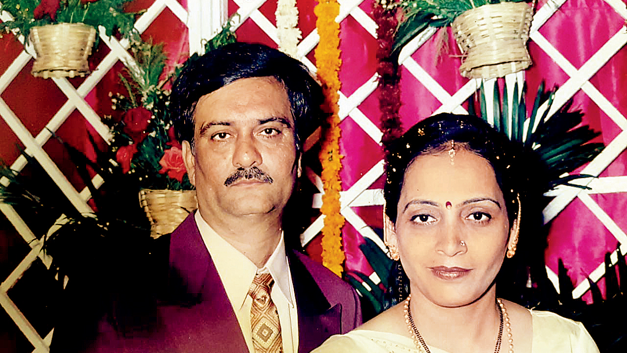 Kalpna Vithlani with Husband