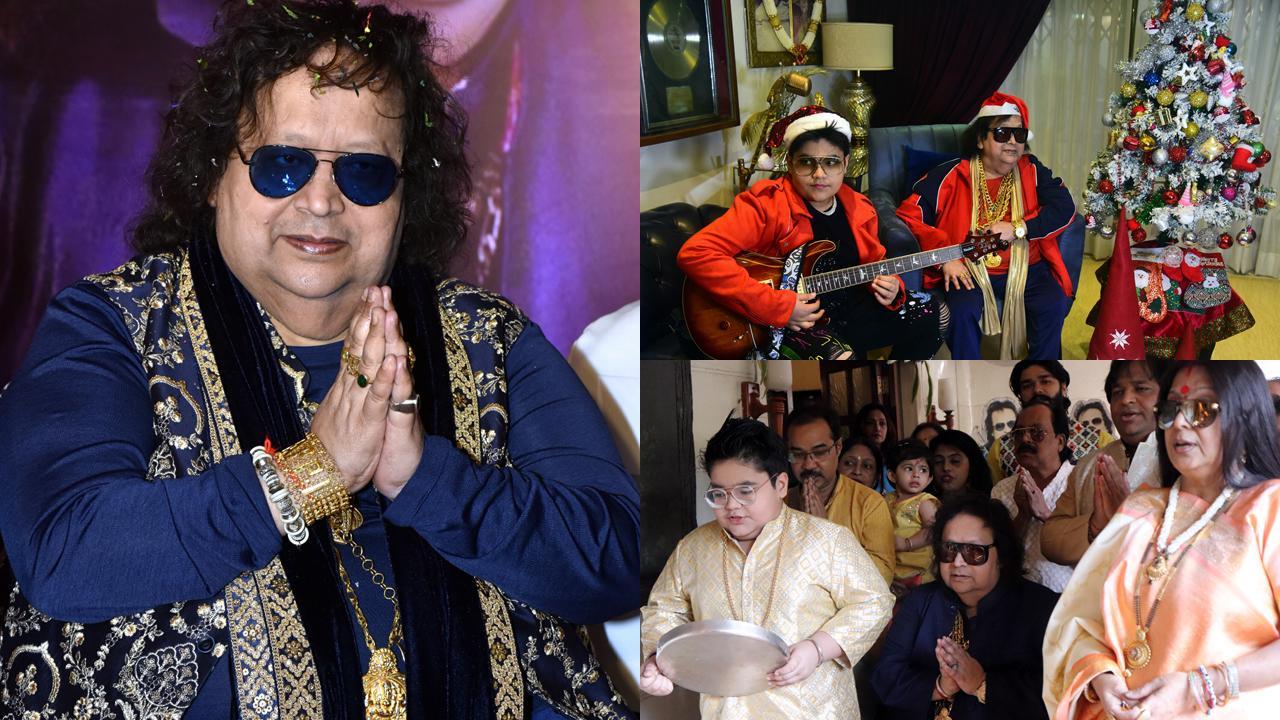 Rare Pictures In Memory Of Disco King Bappi Lahiri | Bappi Lahiri Birth ...