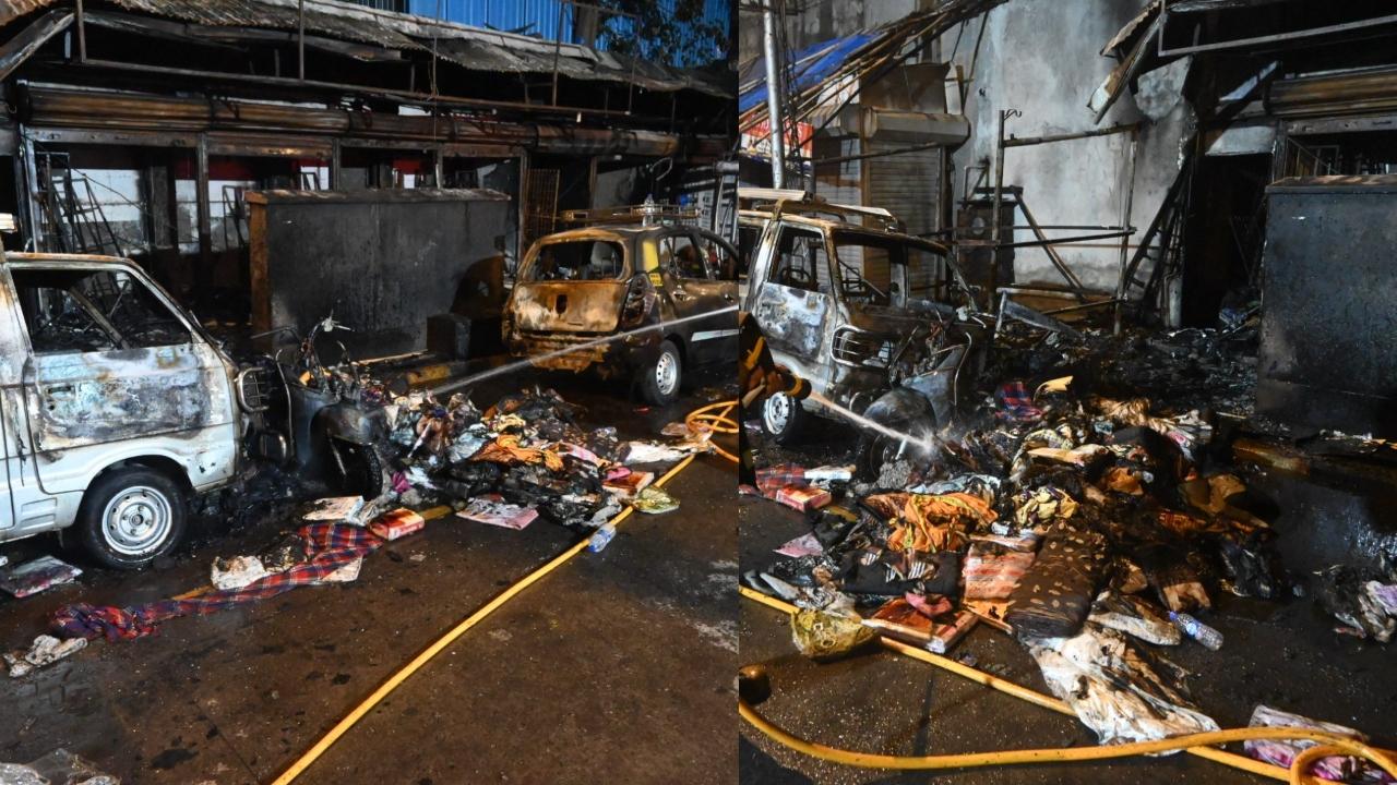 Mumbai Fire: સી.પી. ટેન્ક વિસ્તારમાં લાગી ભીષણ આગ, કાર-બાઇક બળીને ખાખ