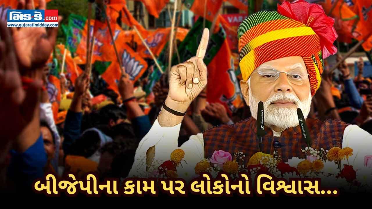 પીએમ મોદીએ ભાજપની સફળતાનો શ્રેય જનતાના સમર્થન અને કાર્યકર્તાઓની મહેનતને આપ્યો