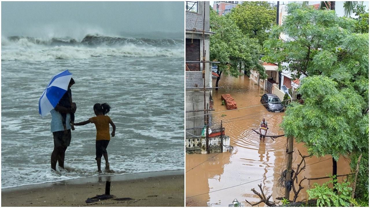 આર્મીના જવાનોએ ચક્રવાત ફેંગલની તબાહી વચ્ચે લોકોનું કર્યું રેસ્ક્યૂ