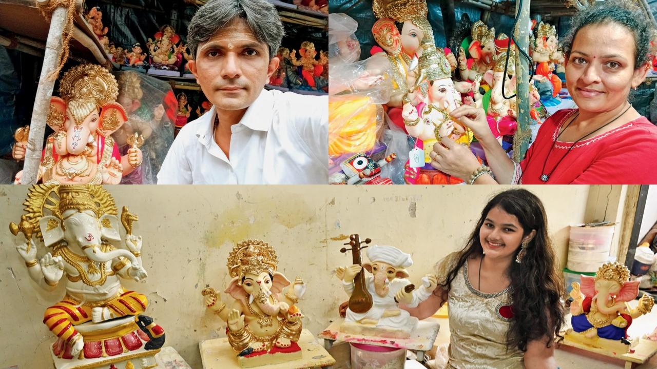 Ganesh Chaturthi 2024 Gujarati murtikar family of Dahisar is giving