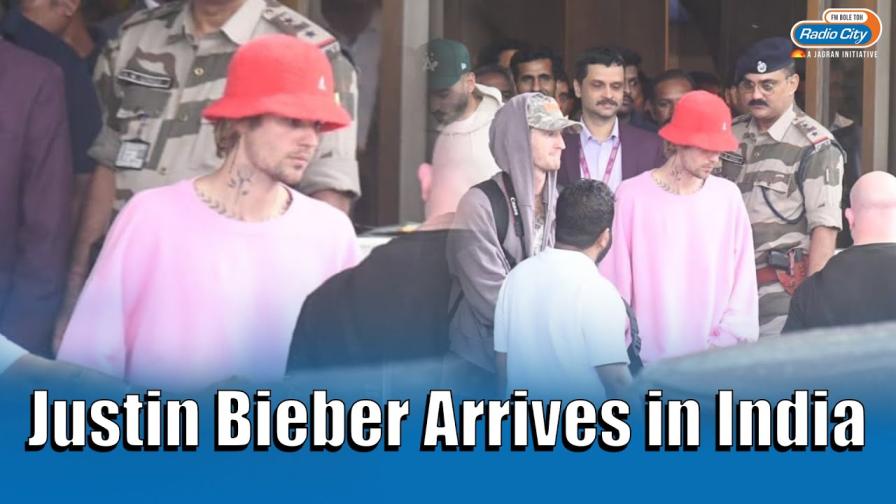 Justin Bieber arrives in Mumbai for Anant Ambani Radhika Merchants sangeet