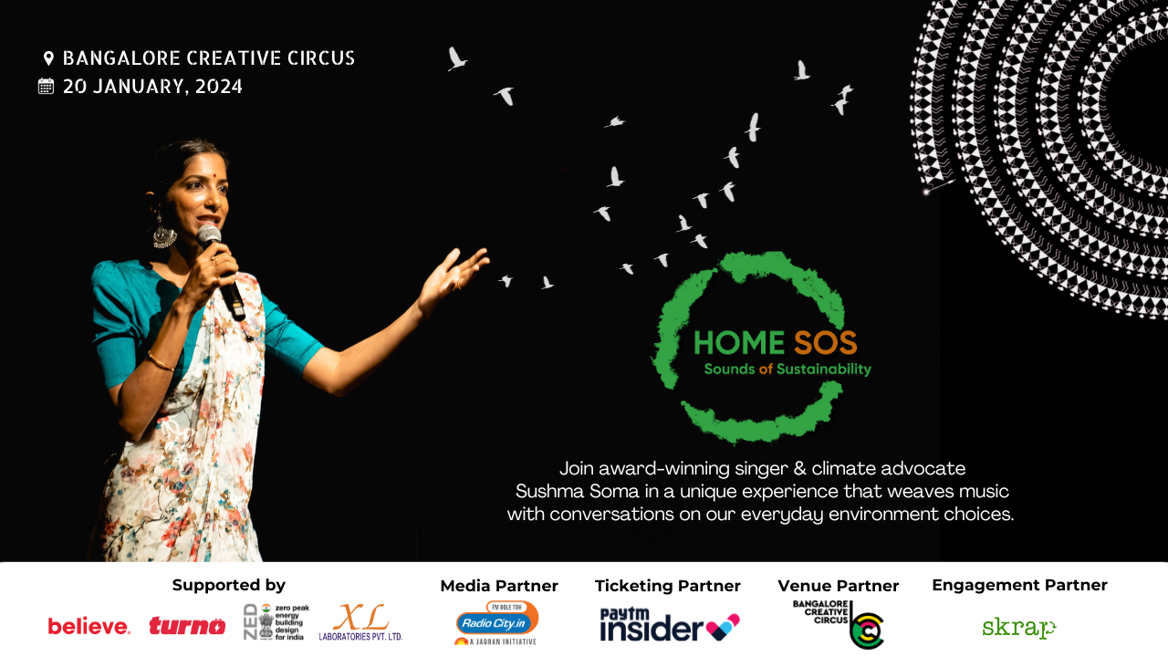 Home SOS: Award Wining Musician Sushma Soma Turns Bangalore Musically Sustainable
