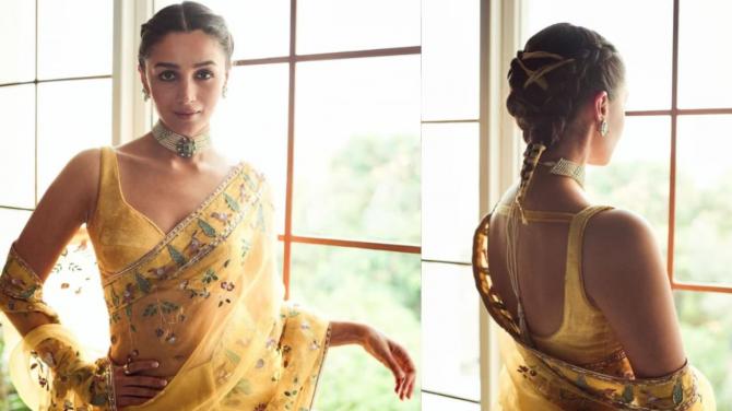 Alia Bhatt In Sarees: A Festive Lookbook For 2022