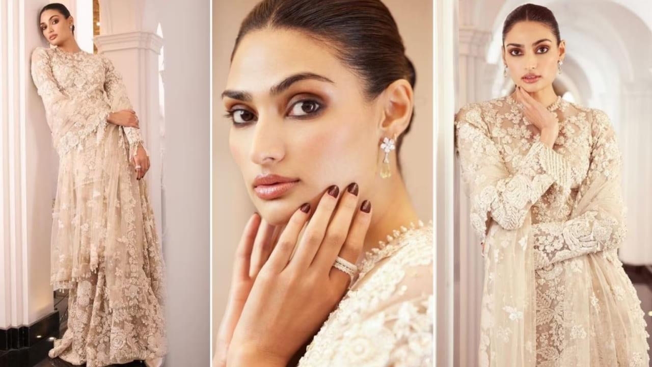 Athiya Shetty Looks A Vision In White In A Stunning Floral Ensemble 6405