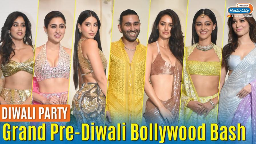 Manish Malhotras StarStudded Diwali Party Glamorous Celeb Entrances