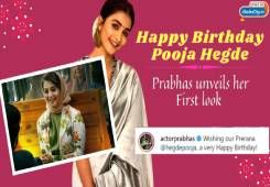 Happy Birthday Pooja Hegde: Prabhas Unveils Her Look From Radhe Shyam