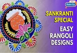Makar Sankranti Special Easy Rangoli Designs Radio City Hyderabad
