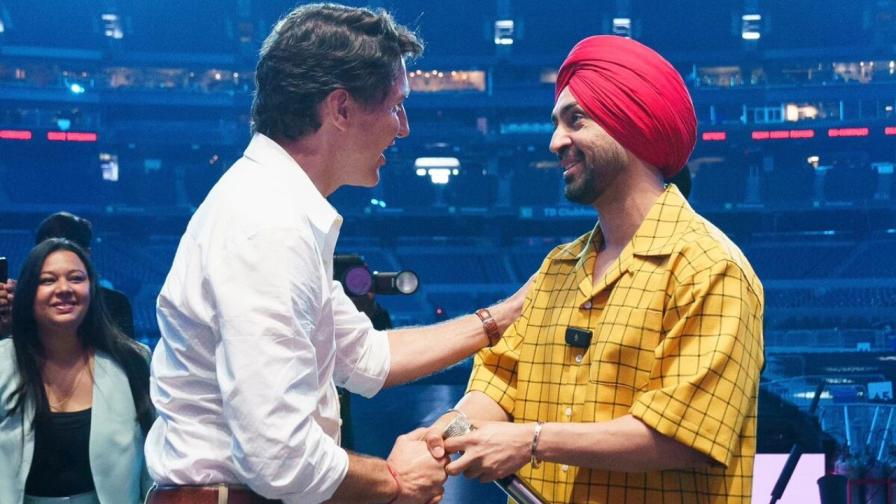 Canadian PM Justin Trudeau Surprises Diljit Dosanjh at Sold-Out Toronto Concert
