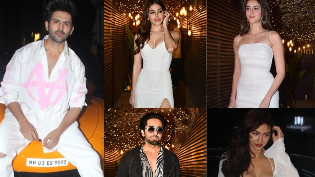 Kartik Aaryan Birthday Bash: Ananya Panday To Ayushmann Khurrana, See ...