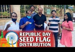 Republic Day 2021 Seed Flag Distribution Radio City Madurai