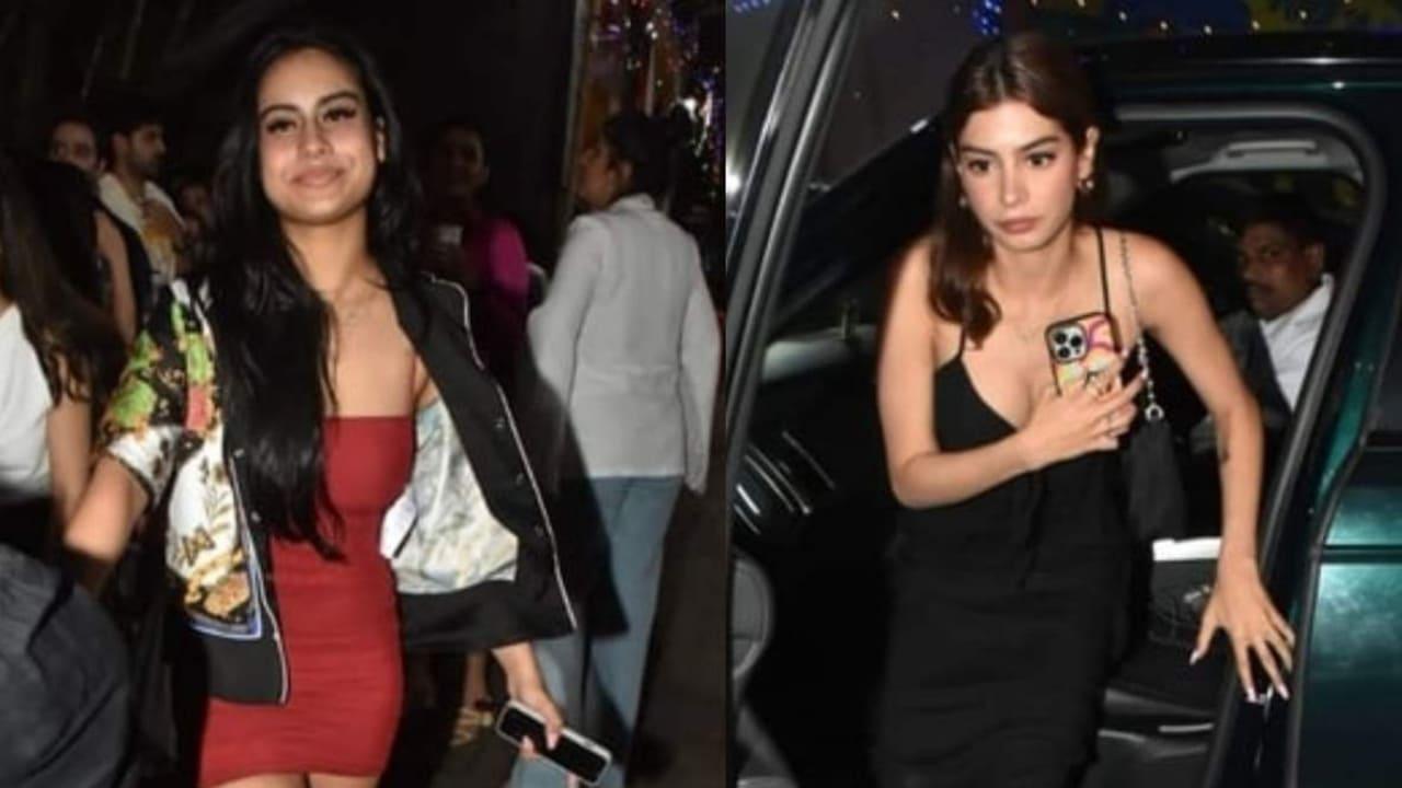 Spotted! New BFF Of Bollywood Khushi Kapoor And Nysa Devgn Party ...