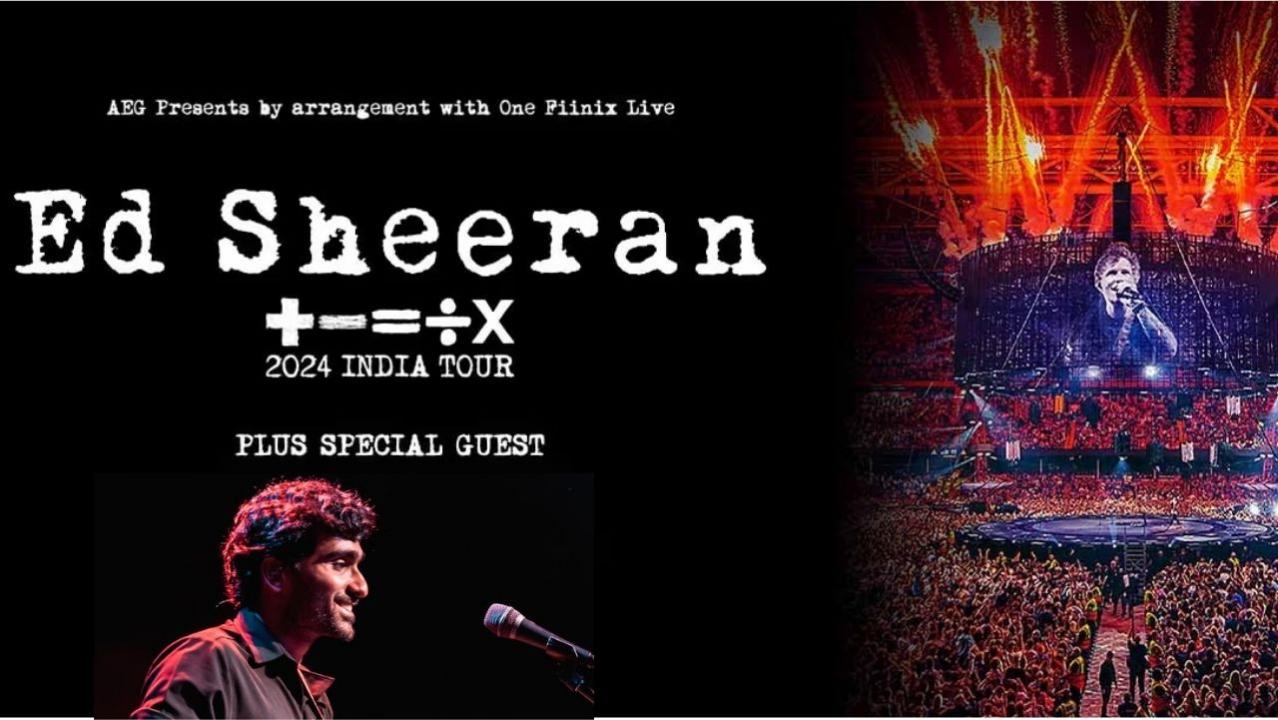 Prateek Kuhad set to start the partaayy for Ed Sheeran's India Tour on March16, 2024.