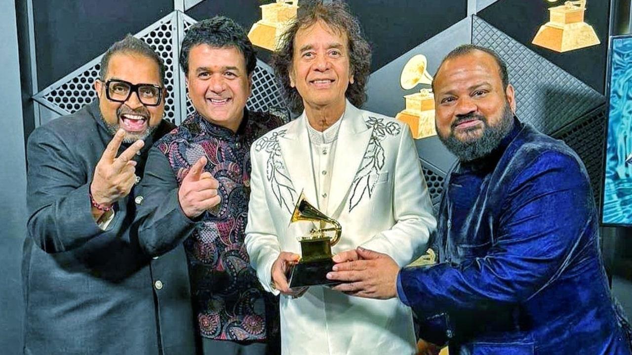 Indian fusion band Shakti's album: 'This Moment' wins best Global music album at the 66th Grammys!