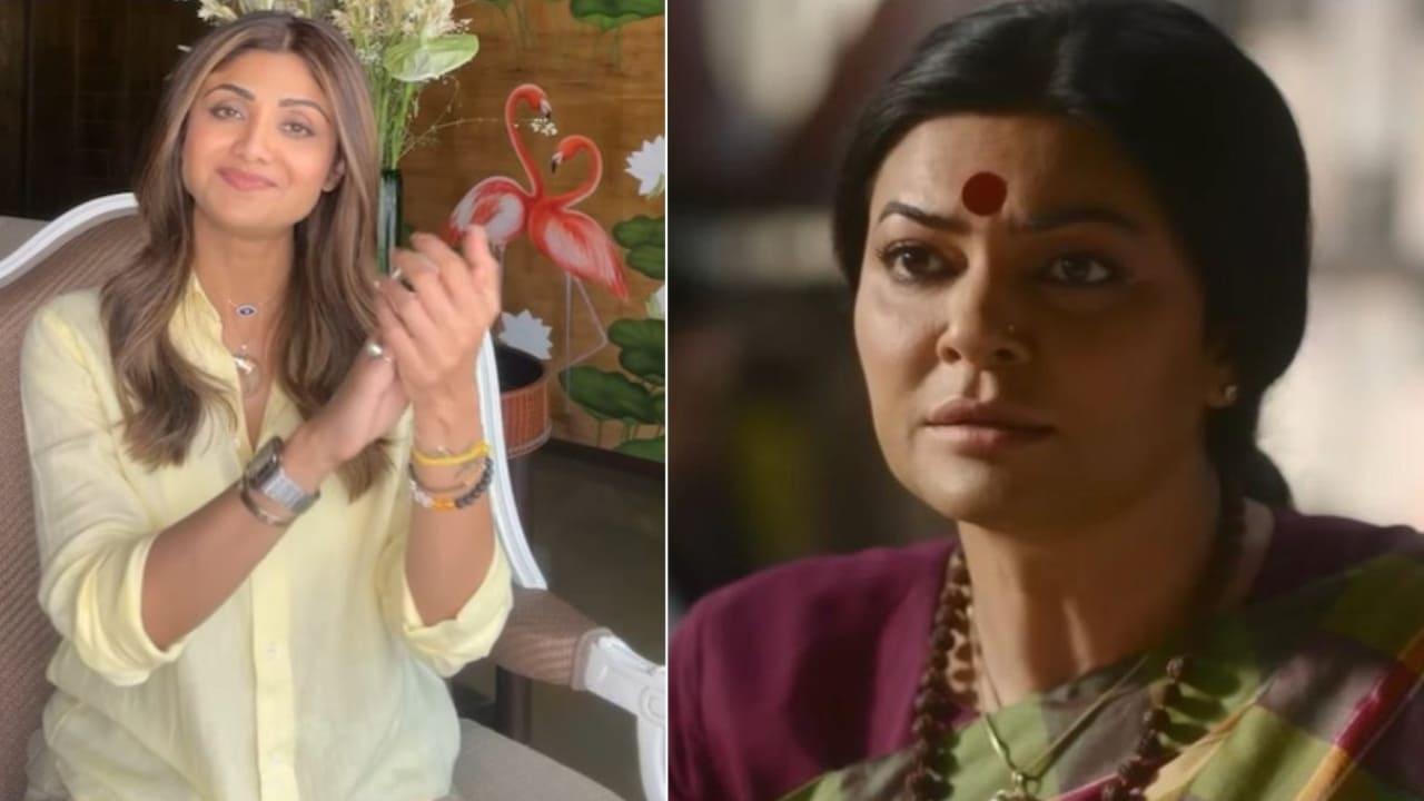 Shilpa Shetty Applauds Sushmita Sen As She Reviews Taali Says You Were Just Brilliant Sush 