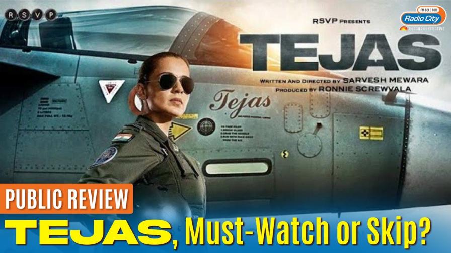 Tejas Movie Public Review Kangana Ranaut Shines as Air Force Pilot First Day Shows Reaction