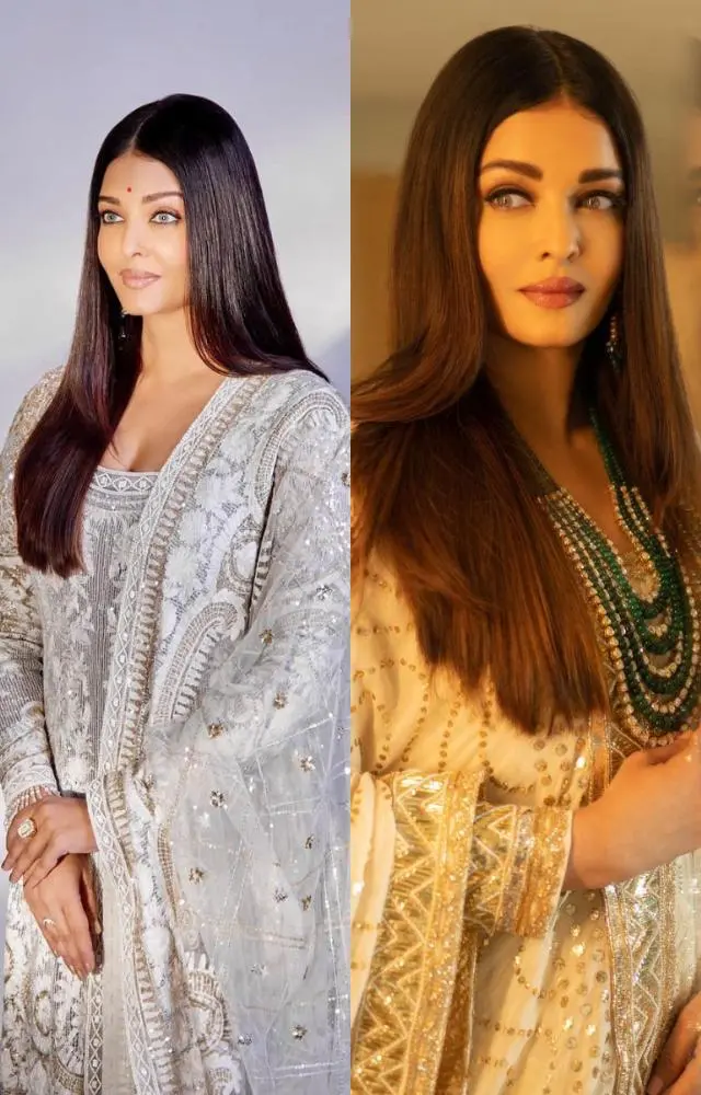 For the Ambani wedding, Aishwarya Rai COPIED Deepika's previous look |  India Forums