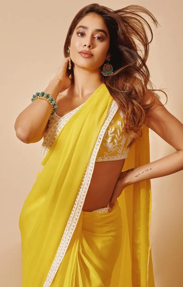 Bollywood actress Esha gupta in yellow saree | Indian beauty saree, Indian  bollywood actress, Bollywood fashion